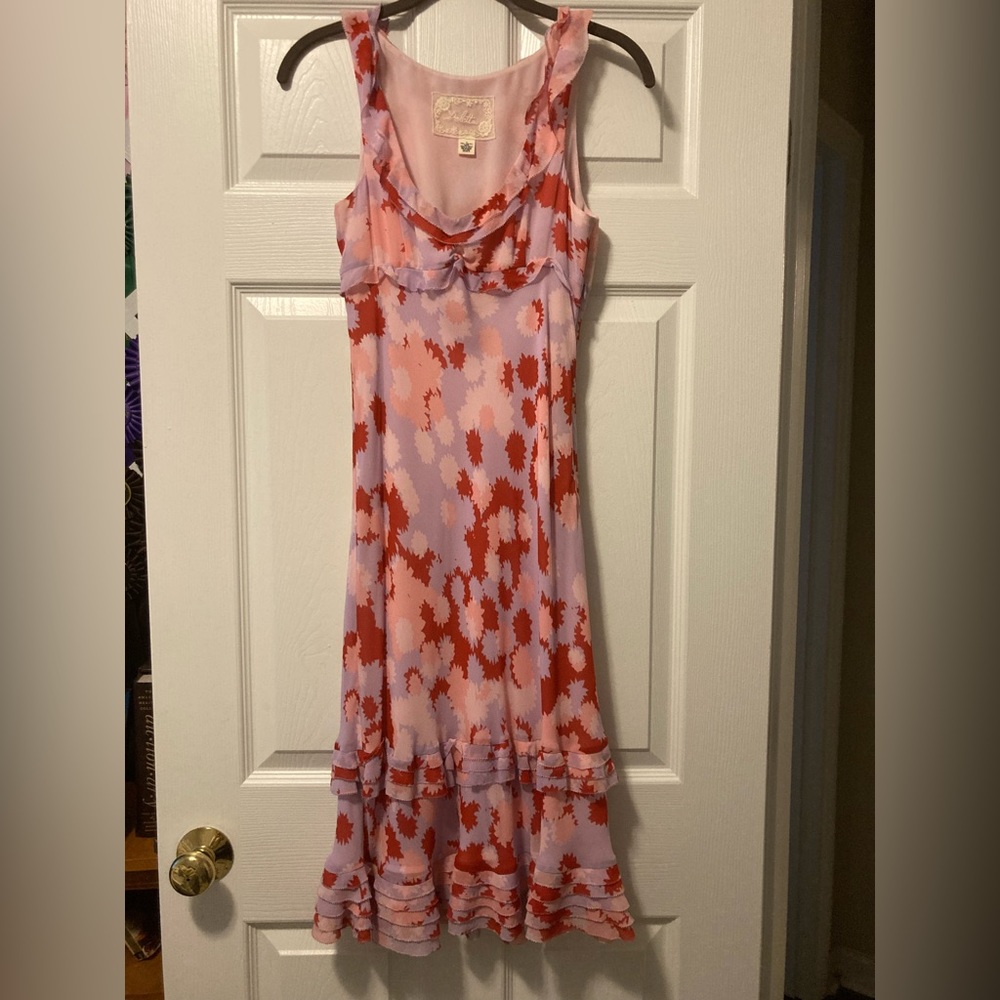 Deletta (Anthropologie) silk dress